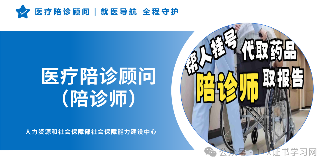 就业新方向来了，日薪500+的陪诊师真香！人社能建中心“陪诊...