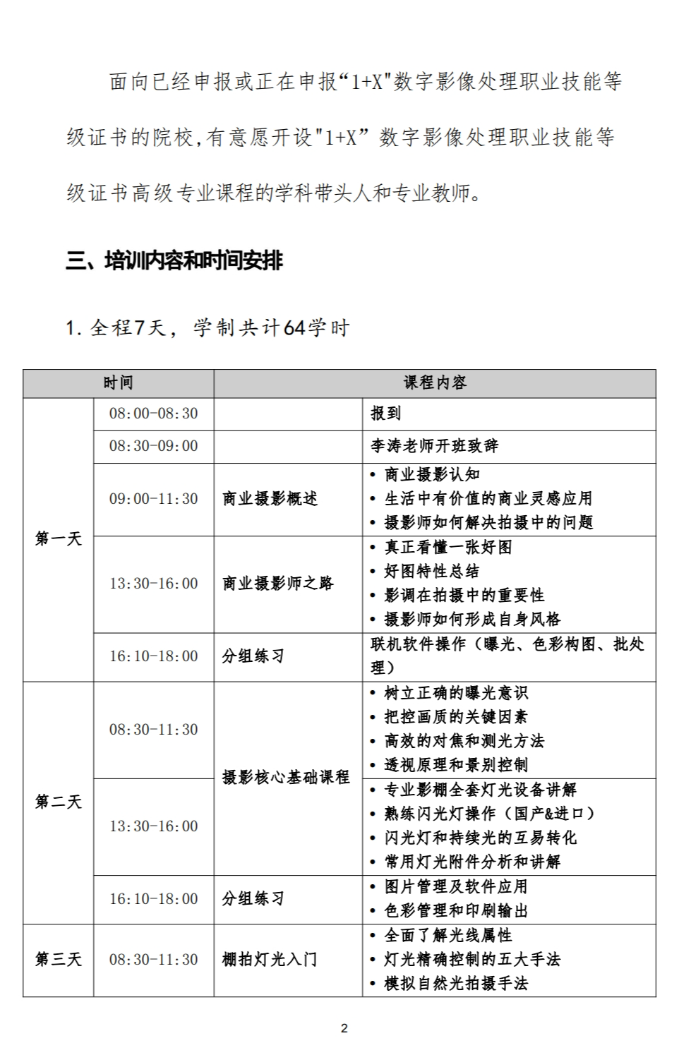 1+X数字影像处理证书