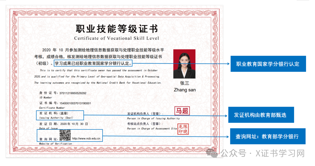 1+X职业技能等级证书