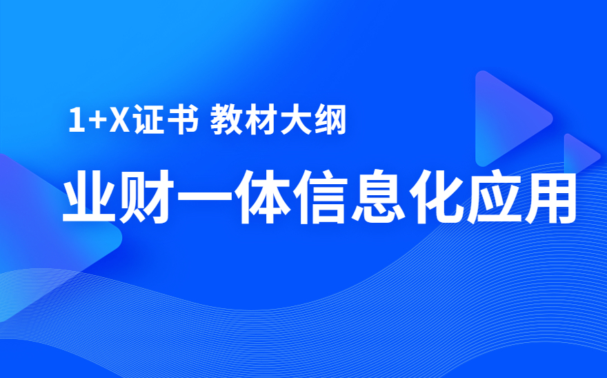 《业财一体信息化应用》教材大纲